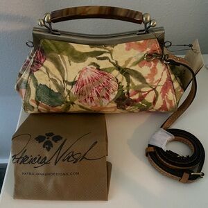 Patricia Nash frame crossbody bag.